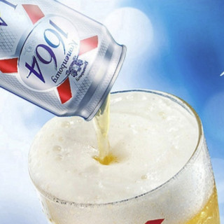 Kronenbourg 1664凯旋 克伦堡 白啤酒 330ml*2听