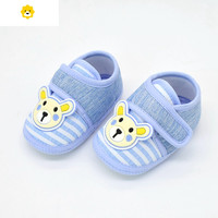 喻娄 新生婴儿鞋秋季布鞋3-6-8-12个月婴儿学步鞋软底0-1岁男女宝宝鞋