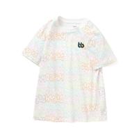 balabala 巴拉巴拉 208222117027-00314 女童印花T恤 白绿色调 150cm