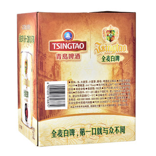 TSINGTAO 青岛啤酒 全麦白啤 3L