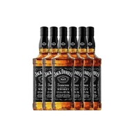JACK DANIEL‘S/杰克丹尼 美国田纳西州黑标威士忌 6瓶装 1000ml*6