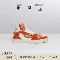 OFF-WHITE Off-Court 3.0 男士橙白拼接色徽标箭头高帮运动鞋