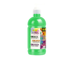 乐萌 儿童水粉画颜料 淡绿 500ml 单瓶装