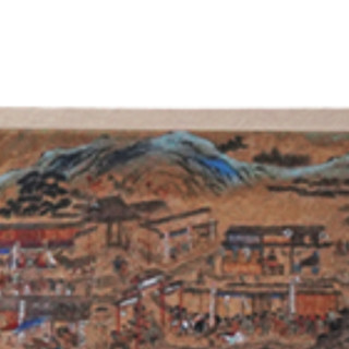 中国国家博物馆 卷轴画艺冰箱贴 南都繁会图款