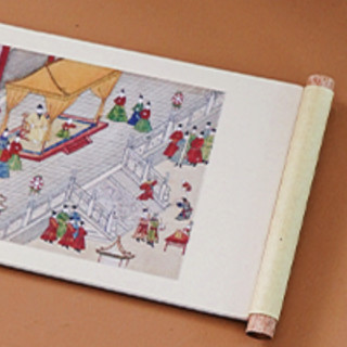 中国国家博物馆 卷轴画艺冰箱贴 宪宗元宵行乐图款