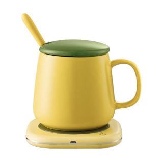 bear 小熊 drbd-b25e1 电热杯垫 黄绿色