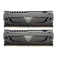 VIPER GAMING 博帝蟒龙 DDR4 3600MHz 台式机内存 马甲条 黑色 16GB 8GBx2 PVS416G360C8K