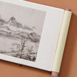 中国国家博物馆 卷轴画艺冰箱贴 溪山雨意图款