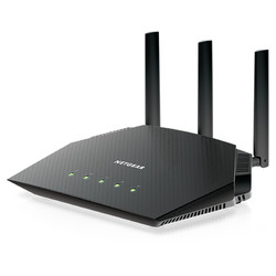 NETGEAR 美国网件 RAX10 双频1800M 家用千兆路由器 Wi-Fi 6 单个装 黑色