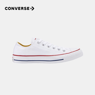 Converse 匡威童鞋 All Star 经典款男女童低帮帆布鞋儿童百搭休闲鞋 白色(22-26侧面无透气孔) 22