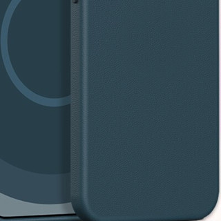 凯宠 iPhone 12 皮质手机壳 动画款 靛海蓝色
