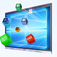 MAXHUB 视臻科技 会议平板V5标准版75英寸Win10 i5核显 视频会议智慧屏