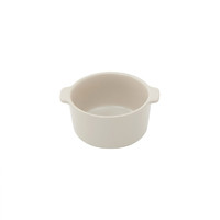 MUJI 無印良品 双耳烤碗 11.5cm 米灰色