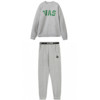 VAS&CO 男女款卫衣休闲裤套装 SLFS01 2件套 灰色 XL