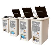 Joybos 佳帮手 JBS-LJT-215 脚踏式垃圾桶 10L+12L+18L+24L 4个