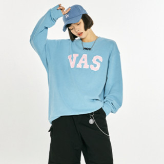 VAS&CO 男女款卫衣休闲裤套装 SLFS01 2件套 蓝色 XL