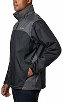 哥伦比亚 男士户外运动防风外套 颜色：Black/Grill XL码