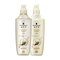 Schwarzkopf 施华蔻 柔顺滋养发质洗发水 洗600ml+润600ml