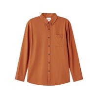 Baleno 班尼路 男士长袖衬衫 88034023 棕色 XL