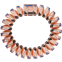 Cartier 卡地亚 Libre系列 99.96毫米x85.05毫米石英腕表 黑蓝款