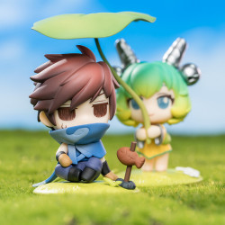 王者荣耀蔡文姬澜晴雨小憩q版手办