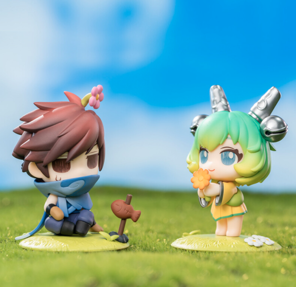 王者荣耀蔡文姬澜晴雨小憩q版手办