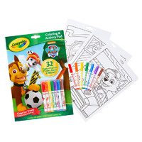 Crayola 绘儿乐 汪汪队系列 04-6918 填色游戏绘画本 32页 单本装