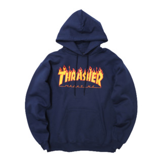 THRASHER 男女款连帽卫衣 THRAMH003