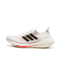 限尺码：adidas 阿迪达斯 Ultraboost 21 W 女子跑鞋 S23840 白/粉/黑 38
