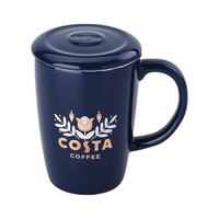 PLUS会员：咖世家咖啡 T-Mug 陶瓷茶杯 415ml 皇室醇香蓝