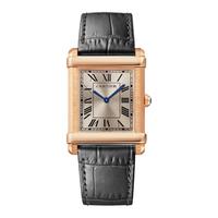 Cartier 卡地亚 PRIVÉ系列 39.49x29.2毫米手动上链腕表 玫瑰金款