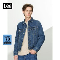 Lee商场同款标准版中浅蓝男牛仔夹克外套LMT0010845DG-273