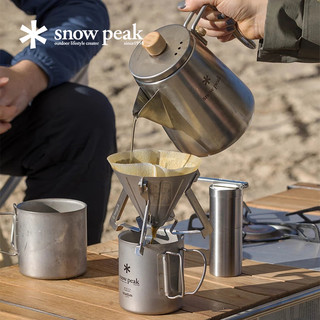 Snow 雪峰户外露营地咖啡师研磨器 CS-117营地咖啡师 咖啡滤杯 现货