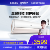 KELON 科龙 空调KFR-26GW/KW1X-X1睡眠王 舒适睡眠新一级能效 节能变频空调 家用卧室