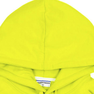 WARMTREES 男女款连帽卫衣 2020-18078 嫩黄绿色 XXL