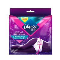 PLUS会员：Libresse 薇尔 舒适V感极薄棉柔裤型卫生巾 L码 3片