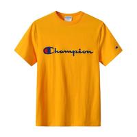 Champion 男女款圆领短袖T恤 T1919G 亮黄色 M