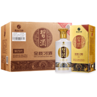 XIJIU 习酒 第四代 金质 53%vol 酱香型白酒 500ml*6瓶 整箱装