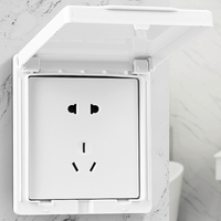 Puxi 超薄86型防水盒 雅白