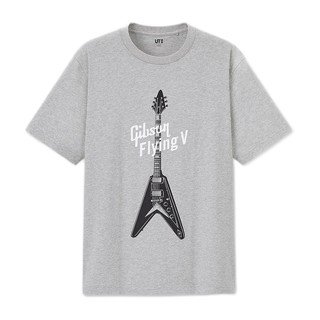 UNIQLO 优衣库 X The Brands GibsonGuitar 男女款圆领短袖T恤 438524