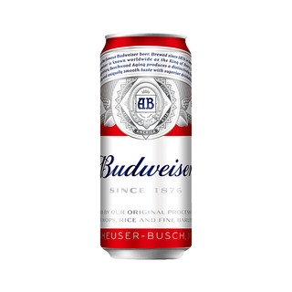 Budweiser 百威 经典醇正啤酒 740ml*8听