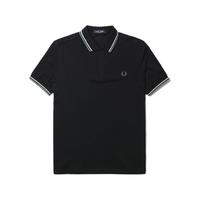FRED PERRY 佛莱德·派瑞 男士短袖POLO衫 FPXPOCM3600XM 海军蓝/绿色 S