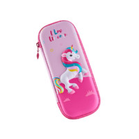 艾朵朵 5991 EVA文具盒 彩色小马款 粉色 单个装