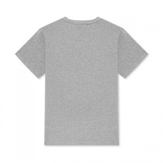 GXG 男士圆领短袖T恤 GHC144029D002 灰色 L