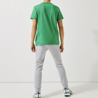 LACOSTE 拉科斯特 男士圆领短袖T恤 TH0822 绿色 XL