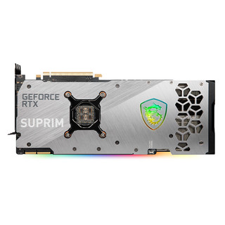MSI 微星 超龙 GeForce RTX 3090Ti SUPRIM X 24G 显卡 24GB 灰色