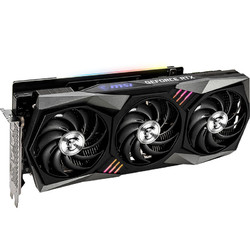 MSI 微星 魔龙Z GeForce RTX 3080 GAMING Z TRIO 12G LHR 显卡 12GB 黑色