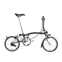 brompton 折叠车 Brompton super light 2022版小布折叠车钛合金版 6速钛合金 16英寸