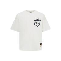 EVISU 惠美寿 男女款圆领短袖T恤 2ESADM2TS523LFCTOWHT 白色 M