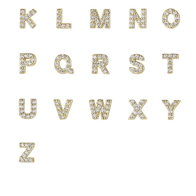 KXK K2204003 字母925银镀金耳钉W字母款单只【报价价格评测怎么样 